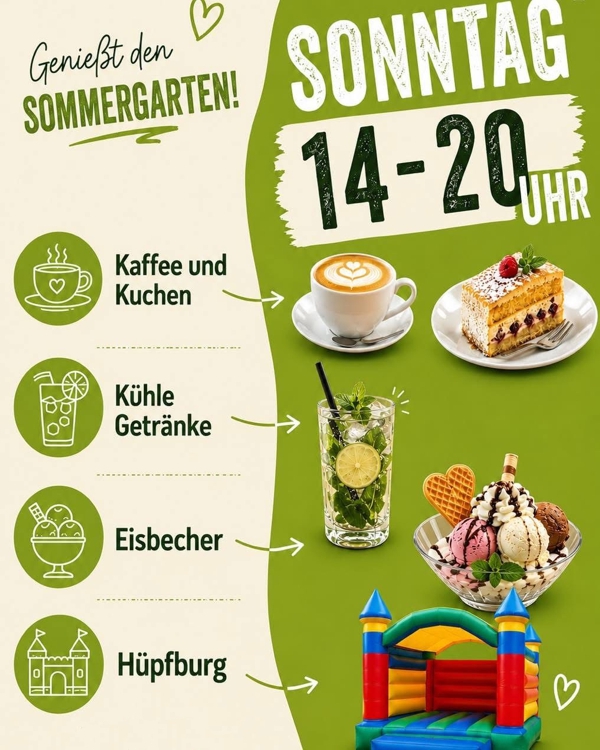 Bild zum Kaffeesontag im Sommergarten