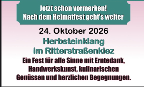 Bild zum Herbsteinklang Ritterstraße